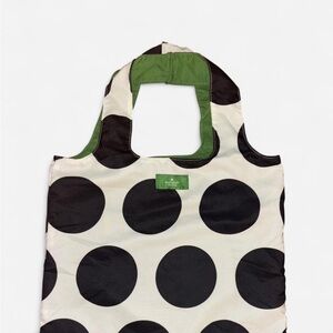 Kate Spade Polka Dot Tote Bag - Black, Cream and Green